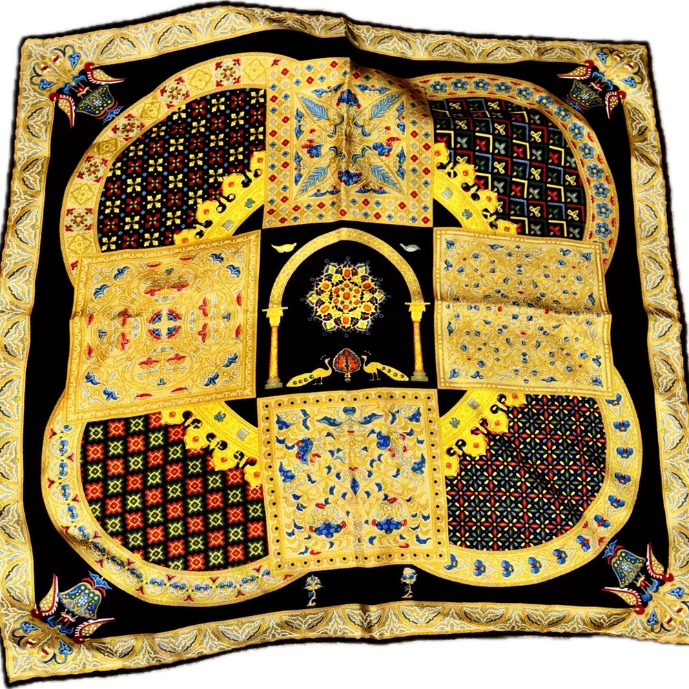 HERMES Scarf- Ciels Byzantins